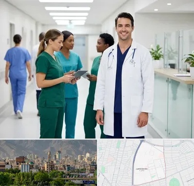 روپوش و اسکراب پزشکی در جمشیدیه 