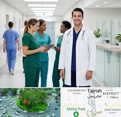 روپوش و اسکراب پزشکی در تجریش 