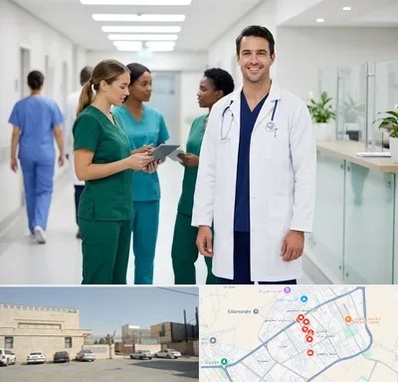 روپوش و اسکراب پزشکی در نواب اسلامشهر 