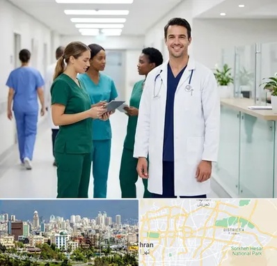 روپوش و اسکراب پزشکی در شرق تهران 