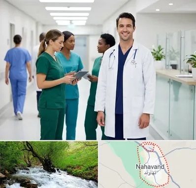 روپوش و اسکراب پزشکی در نهاوند