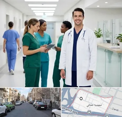 روپوش و اسکراب پزشکی در مجیدیه شمالی