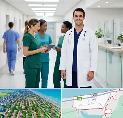 روپوش و اسکراب پزشکی در نور