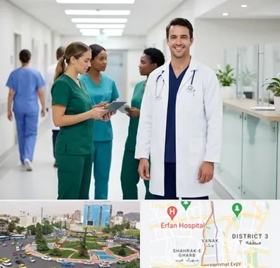روپوش و اسکراب پزشکی در ونک 