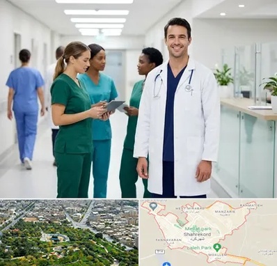 روپوش و اسکراب پزشکی در شهرکرد