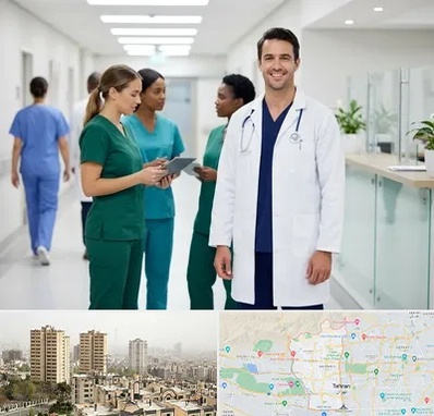 روپوش و اسکراب پزشکی در منطقه 5 تهران 