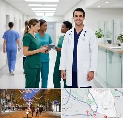 روپوش و اسکراب پزشکی در ولیعصر ارومیه 