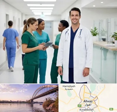 روپوش و اسکراب پزشکی در اهواز