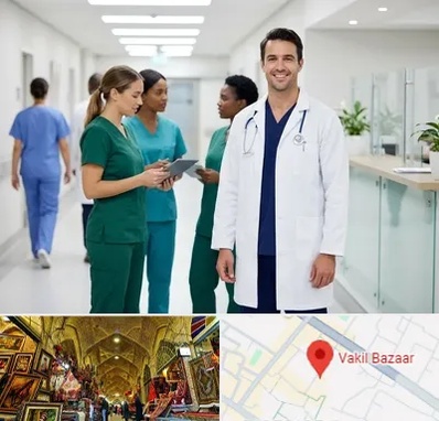 روپوش و اسکراب پزشکی در بازار وکیل شیراز
