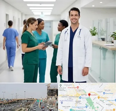 روپوش و اسکراب پزشکی در بلوار توس مشهد 