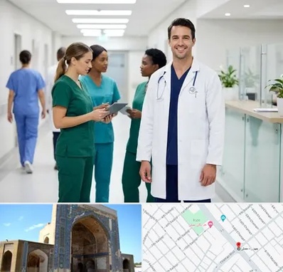 روپوش و اسکراب پزشکی در مصلی مشهد 