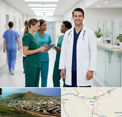 روپوش و اسکراب پزشکی در بیجار