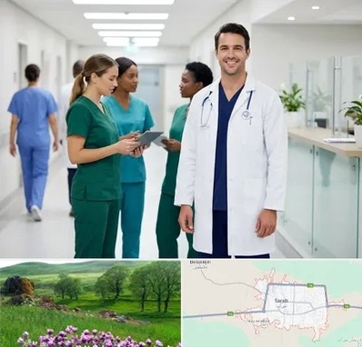 روپوش و اسکراب پزشکی در سراب