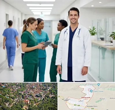 روپوش و اسکراب پزشکی در دماوند