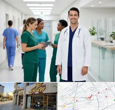 روپوش و اسکراب پزشکی در عطاران قم 