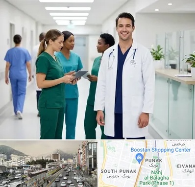 روپوش و اسکراب پزشکی در پونک 