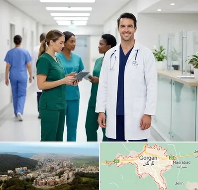 روپوش و اسکراب پزشکی در گرگان