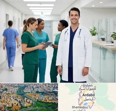 روپوش و اسکراب پزشکی در اردبیل