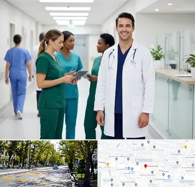 روپوش و اسکراب پزشکی در میرداماد 