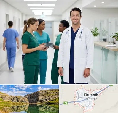 روپوش و اسکراب پزشکی در فیروزکوه