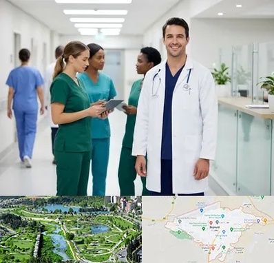 روپوش و اسکراب پزشکی در بجنورد