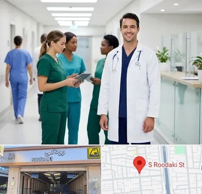 روپوش و اسکراب پزشکی در رودکی