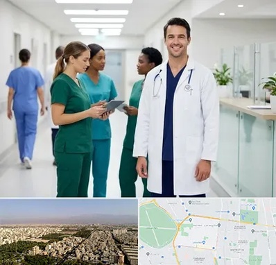 روپوش و اسکراب پزشکی در نازی آباد