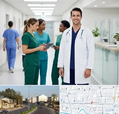 روپوش و اسکراب پزشکی در ضیابری رشت 