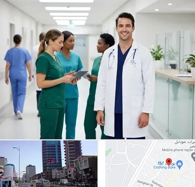 روپوش و اسکراب پزشکی در چهارراه طالقانی کرج 