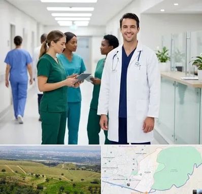 روپوش و اسکراب پزشکی در سوهانک 