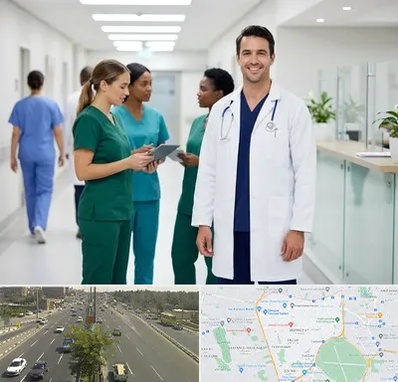 روپوش و اسکراب پزشکی در منطقه 17 تهران