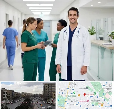 روپوش و اسکراب پزشکی در بلوار فردوسی مشهد 