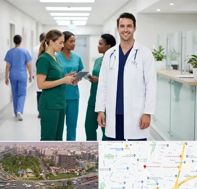 روپوش و اسکراب پزشکی در آیت الله کاشانی 