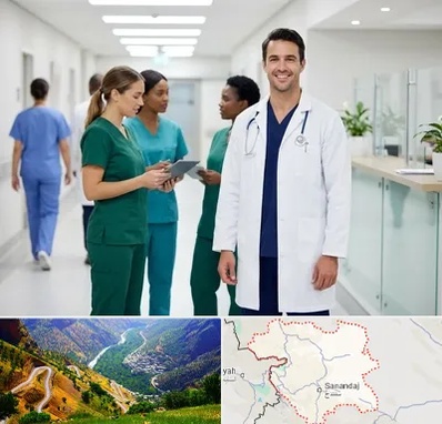 روپوش و اسکراب پزشکی در کردستان