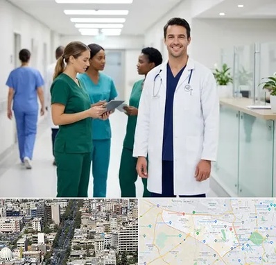 روپوش و اسکراب پزشکی در منطقه 18 تهران 