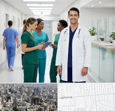 روپوش و اسکراب پزشکی در جیحون 