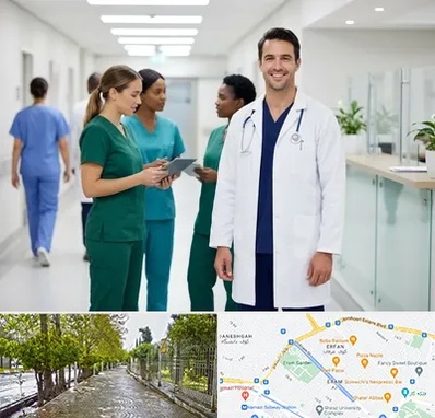 روپوش و اسکراب پزشکی در خیابان ارم شیراز 