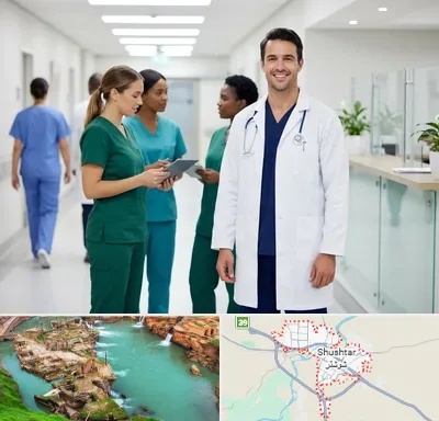روپوش و اسکراب پزشکی در شوشتر
