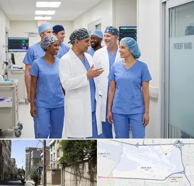 کلاه پزشکی در مهرآباد
