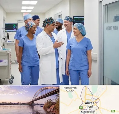 کلاه پزشکی در اهواز