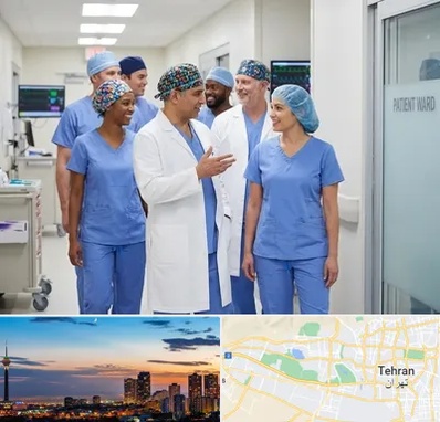 کلاه پزشکی در غرب تهران 