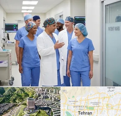 کلاه پزشکی در شمال تهران 