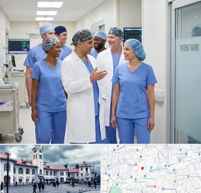 کلاه پزشکی در میدان شهرداری رشت