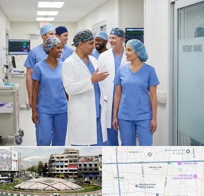 کلاه پزشکی در مرکز تهران 