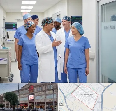 کلاه پزشکی در قائمیه اسلامشهر 