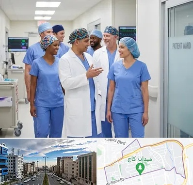 کلاه پزشکی در سعادت آباد 