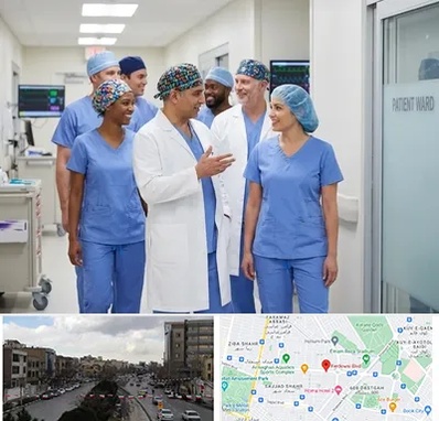 کلاه پزشکی در بلوار فردوسی مشهد