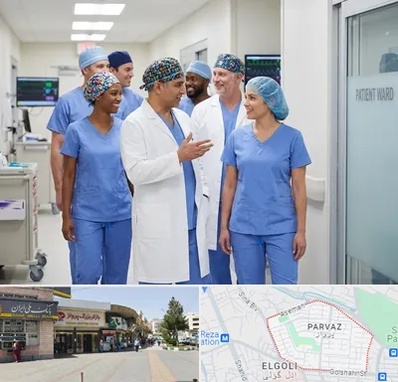 کلاه پزشکی در پرواز تبریز