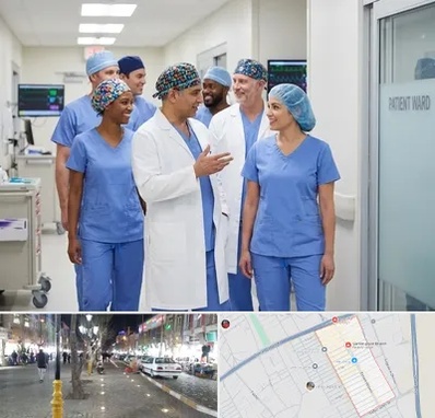 کلاه پزشکی در باغ فیض اسلامشهر 