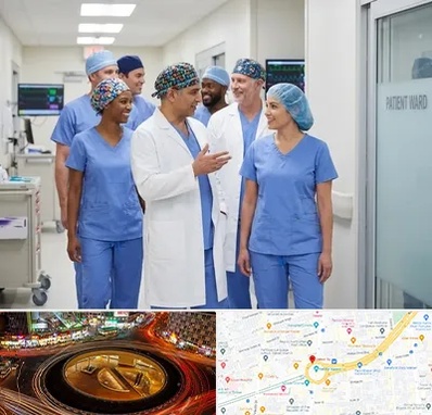 کلاه پزشکی در میدان ولیعصر 